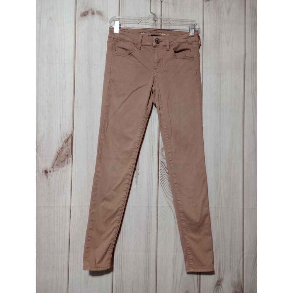 American Eagle Jeggings Ladies 2 Rose‎ Aeo Sateen